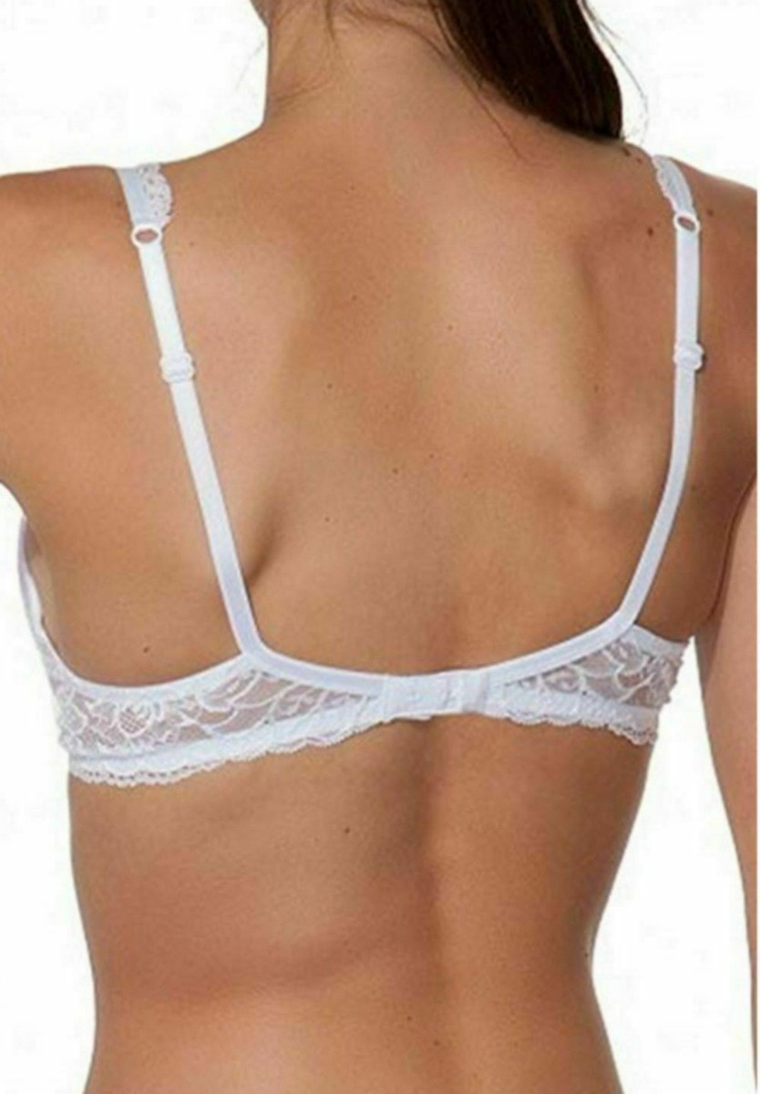 Soutien-gorge Lise Charmel Casting Lady AC2741 - 85C Blanc Plongeant Avec Armature - Neuf