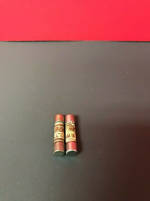 BUSSMANN TRON KAA 10- 10AMP, 130V, RECTIFIER FUSES- LOT OF 2