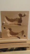 NEW Traditional Wooden Chicken Butter Mold, #188, hand carved, never used, clean