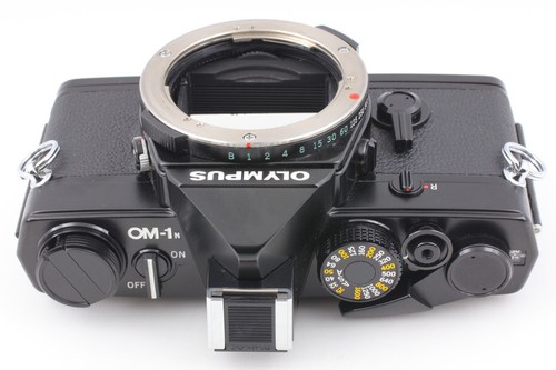 "Exc+5" Olympus OM-1 Black SLR 35mm Film Camera Zuiko 55mm f1.2 Lens From JAPAN - Picture 8 of 18