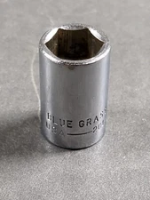 Belknap Bluegrass 7/16” Socket 6 point 1/4” Drive Vintage USA Replacement # 2014