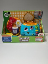 LEAP FROG. YUM-2-3 TOASTER, TEAL. NEW IN BOX 
