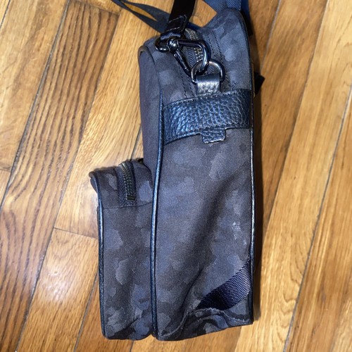 Lululemon Now & Always Mini Convertible Crossbody Backpack Purse Bag Black Camo - Picture 7 of 13