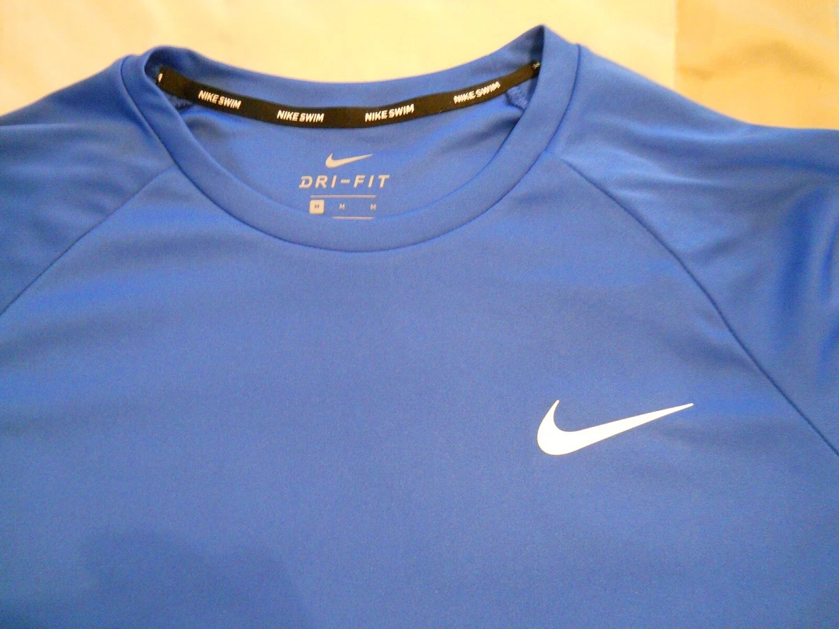 Nike Swim Dri Fit T Shirt Men s M NWT UPF 40 Free Shipping eBay