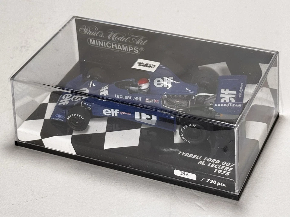 Tyrell Ford 1975 E leclere MINICHAMPS 1:43  - Image 3 of 4