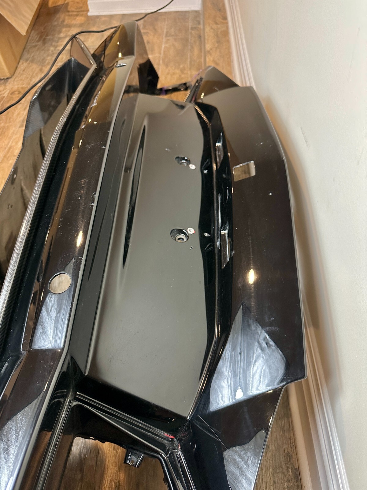 OEM 2012 - 2016 LAMBORGHINI AVENTADOR REAR BUMPER & OEM CARBON FIBER DIFFUSER