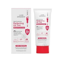 Luxe Organix Perfecting UV Tint Serum Sunscreen SPF 50 40g