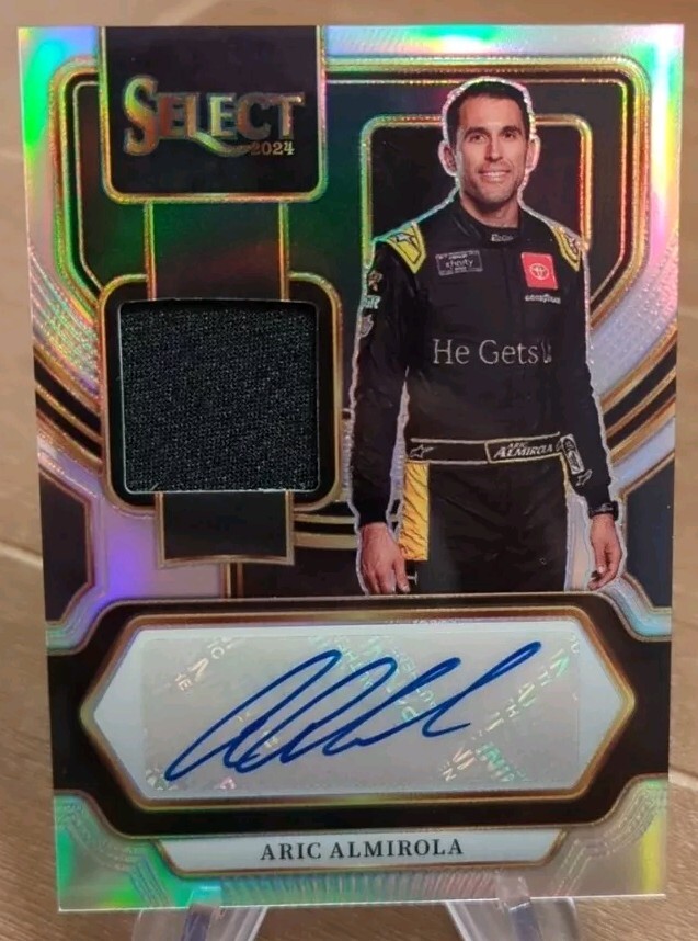 2024 Select Race Used Firesuit Auto Silver Prizm 57/99 Aric Almirola