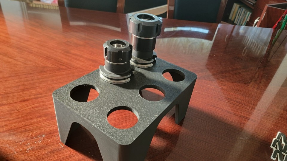 Lot De 4 Plateaux Porte-outils CAT40/BT40/NMTB40 Pour CNC - Capacité 24 Outils - Fabriqué Aux USA