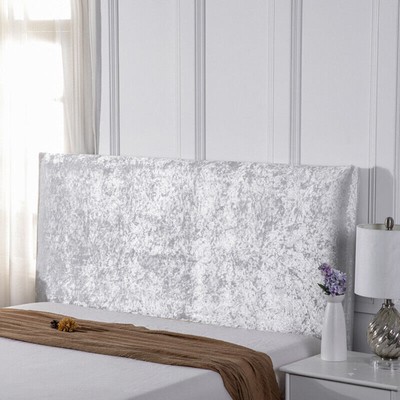 Luxuriöse elastische Bett Kopfteil Abdeckung Crushed Samt Slip deckt Kopfteil##