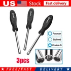 3 Screwdriver Carburetor Adjustment For Poulan Husqvarna Craftsman Chainsaw Tool
