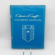 Vintage Chris Craft Boat Owner's Manual 60s/70s?