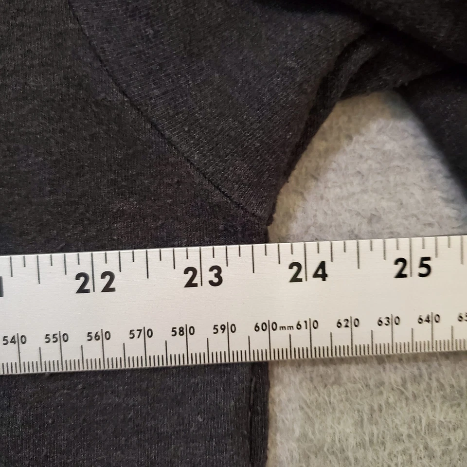 ROSA Victoria's Secret Mujer Sudadera Grande Negra Sudadera con Capucha Polar Logo Paisley Foto 4 de 4