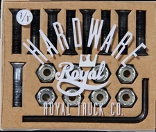 New Royal Allen Skateboard Mounting Hardware - 7/8"