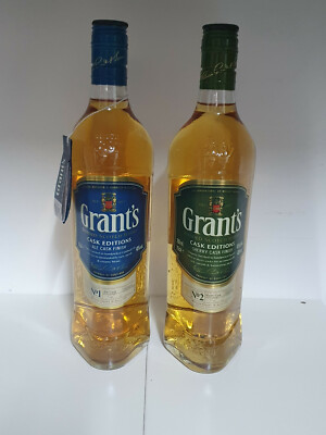 Grant's Cask Edition Set Ale Cask & Sherry Cask Whisky Finish Editions 2x0,7L