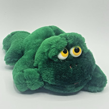 VTG RUSS Berrie Ferris Frog Soft Green 8  Stuffed Animal Russ 194