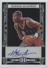 2024 Leaf Metal Sports Heroes Black Shimmer /15 Hakeem Olajuwon #BA-HO1 Auto HOF