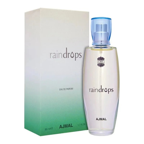Ajmal Raindrops Eau De Parfum Fresco Floral Almizclado Perfume Mujer 50 ml