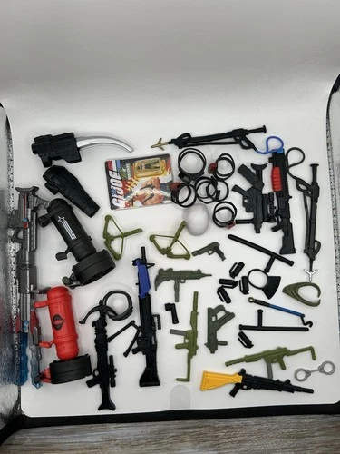 1/12 Scale GIJoe Classified Weapons & Accessories Lot Of 42 Pieces 1/12 Scale