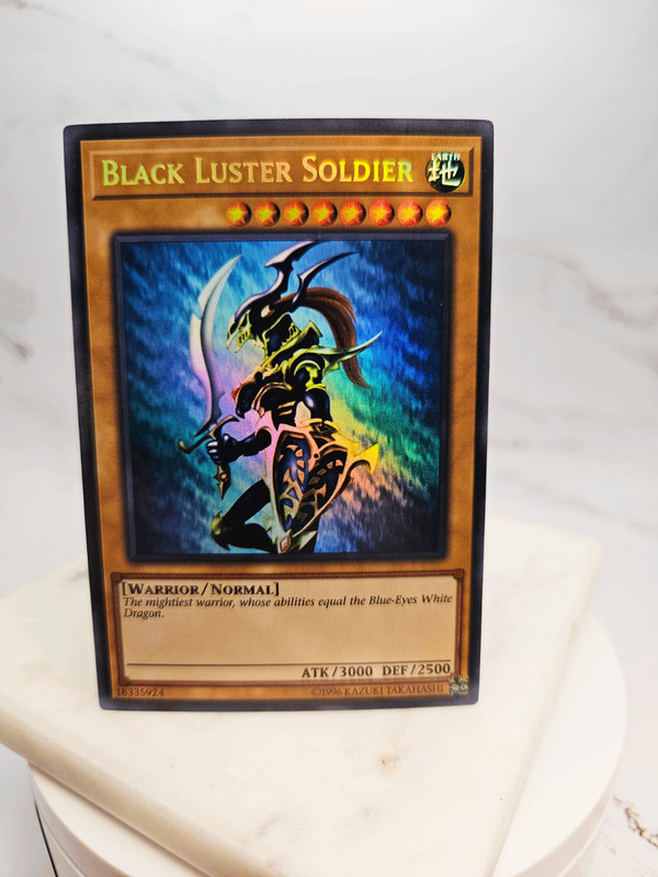 Black Luster Soldier (Normal Monster Version) - Ultra Rare Yugioh Custom Card