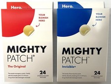 2 X Hero Cosmetics Mighty Patch 1 Original 24 1 Invisable 24