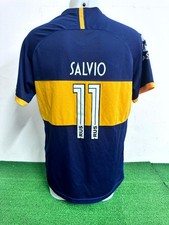 MAGLIA BOCA JUNIORS SALVIO NO MATCH WORN ISSUE SHIRT JERSEY VINTAGE CAMISETA