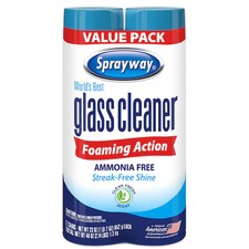Sprayway glass cleaner 23 -fl oz Aerosol spra...