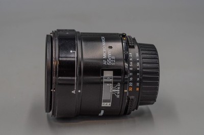 Nikon Nikkor AF Micro 55mm f2.8 Lens w/ Caps | eBay