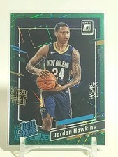 Jordan Hawkins RC /49 GREEN VELOCITY RATED ROOKIE 2023-24 Donruss Optic #238