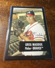 2003 Bowman Heritage - Greg Maddux #35 Black Facsimile Signature - FREE SHIPPING