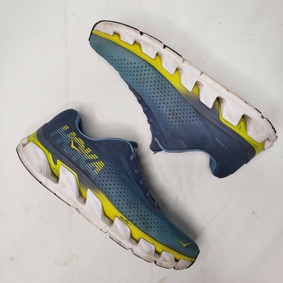 Hoka One One Elevon Mens Sz 11.5 Running Hiking Trail Comfort Shoes Blue Indigo