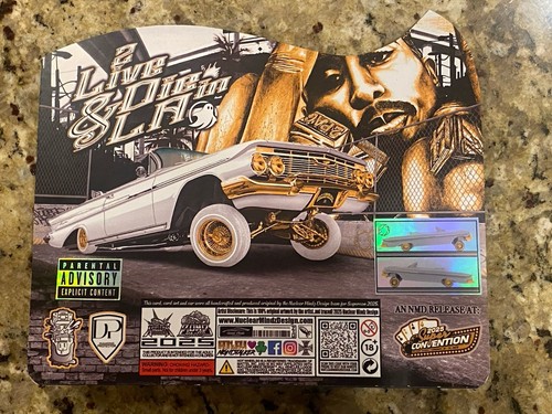 Nuclear Mindz Lee Allen Custom Hotwheels TUPAC 61 Chevy Impala Conv 2PAC CHASE - Picture 7 of 7