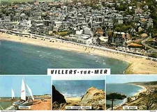14 - Villers sur Mer - Multivues - Vue Générale aérienne - CPM - Voir Scans Rect
