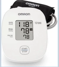 OMRON Iron Blood Pressure Monitor for Home Use & Upper Arm Blood Pressure Cuff -