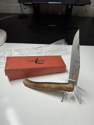 Vintage R David Laguiole Pocket Knife 12C27 France WITH BOX AND DOCS