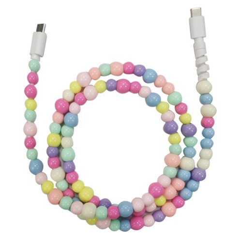 Colourful BeadedCharging Cords, 4-in-1 Beaded Charging Cord&Fast ChargingCable - Picture 9 of 12