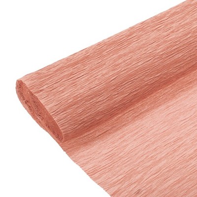 Crepe Paper Roll 8.2ft Long 98 Inch Wide for Decoration, Champagne