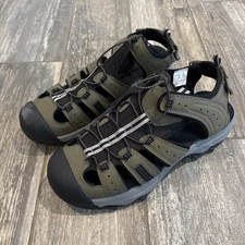 Adventuridge Men’s Size 11 Trekking Sport Water Shoe Hiking Trail Sandal Green