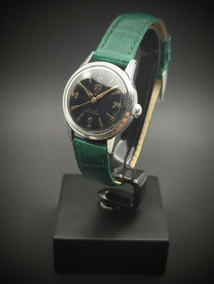 Schweizer Uhr MOERIS Automatik alt vintage Uhrwerk FELSA 690 läuft