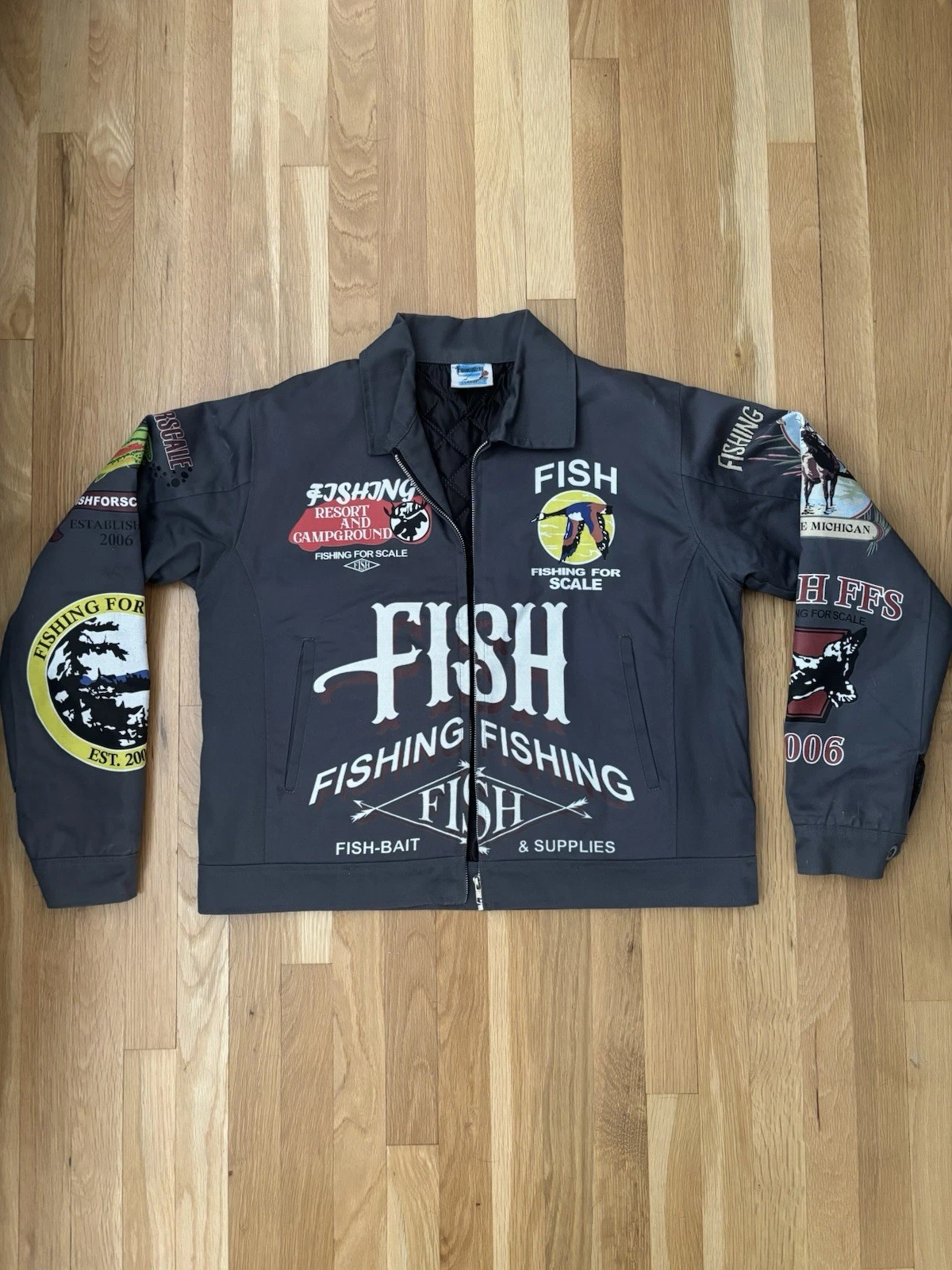 Fishing For Scale Fish-Bait Jacket (Large)
