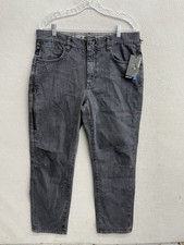 NWT Black Diamond Mission Wool Denim Pants Mens 34x30 Dark Wash Stretch Hiking