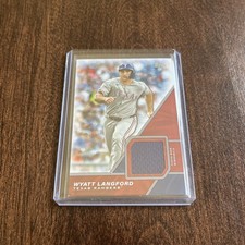 WYATT LANGFORD PATCH | MAJOR LEAGUE MATERIAL |2026 Topps Series 1| Card #MLM-WL