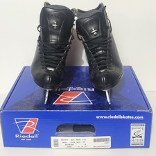 Reidell 255 Motion Mens Black Ice Skates Size 7.5 Wide Eclipse Astra Blades