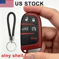 1pcs Key Fob Cover Shell Case For Jeep Dodge Charger Challenger Chrysler Remote 1pcs Key Fob Cover Shell Case For Jeep Dodge Charger Challenger Chrysler Remote