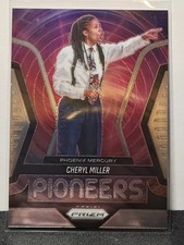 2025 Panini Prizm WNBA Insert Pioneers CHERYL MILLER #7 Mercury