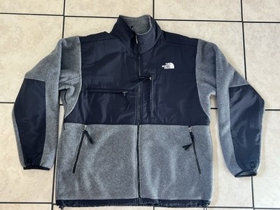 Vintage 90 s The North Face Jacket Men s Size XL Gray Denali Fleece Polartec