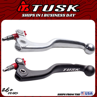 Tusk Clutch Lever 2000-2005 KTM 250 EXC 250EXC 2003-2005 4-Stroke Black Silver