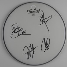 Stone Temple Pilots JSA Fully Signed Autograph Drum Head