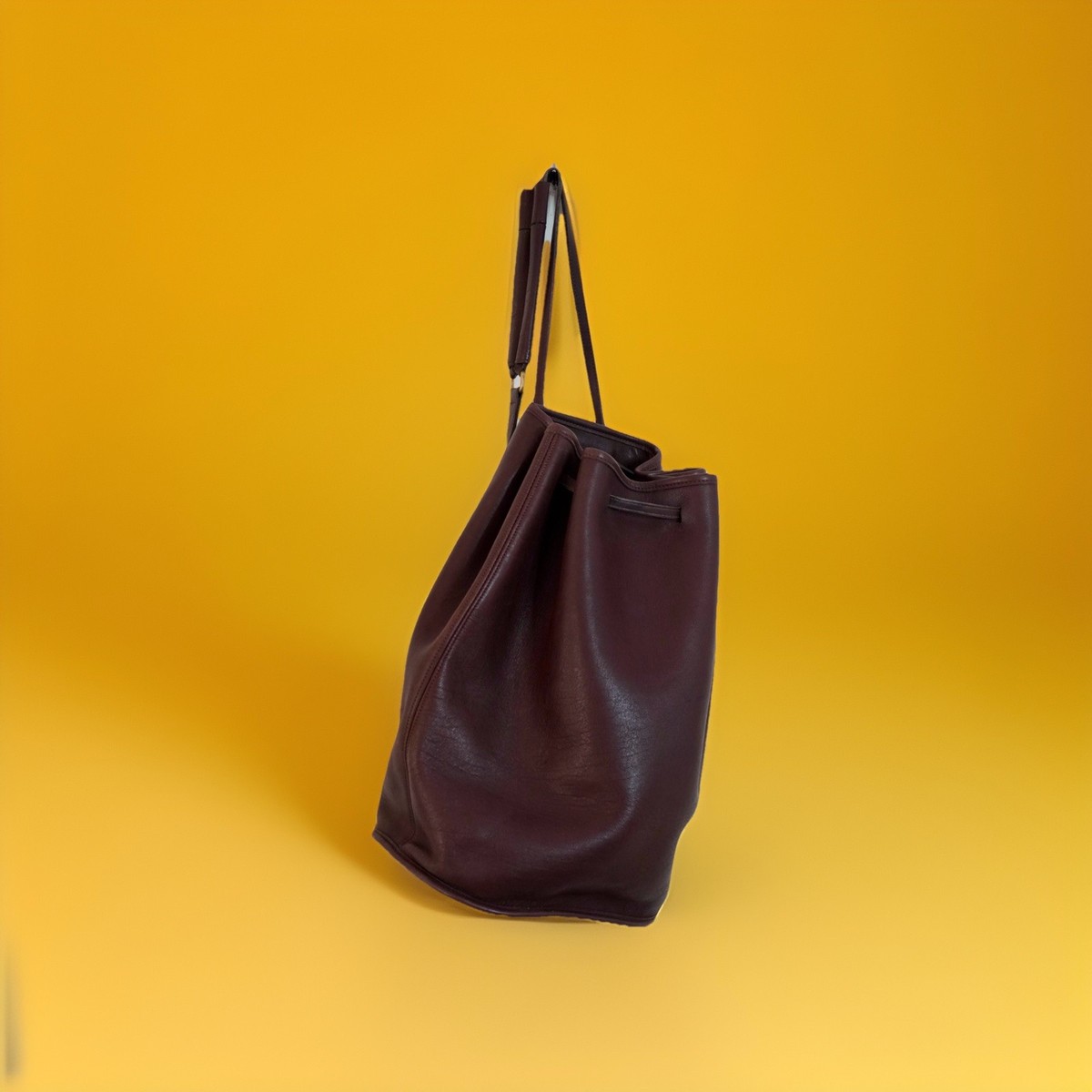 Vintage Coach 9984 Bixby Sling Backpack Mahogany Brown Leather USA