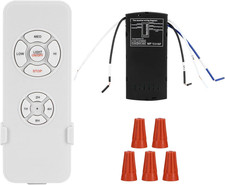 Kit Telecomando per Ventilatore Da Soffitto Con Telecomando Wireless E Interrutt